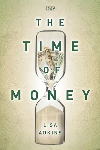 Book cover: hourglass filled with money, title "The Time of Money".