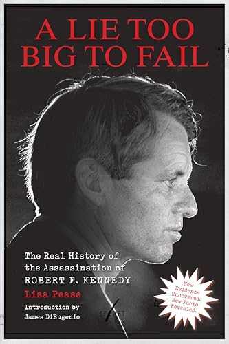 Book cover: black and white portrait of Robert F. Kennedy, red title text.