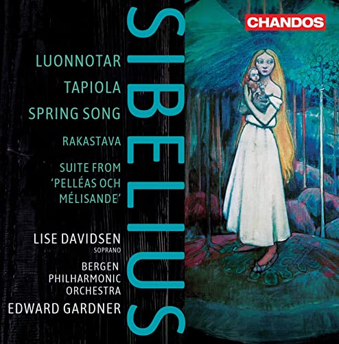 CD cover featuring a painting of a woman with a child in a forest.