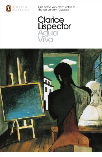 Penguin Classics book cover for “Agua Viva” by Clarice Lispector, featuring abstract art.