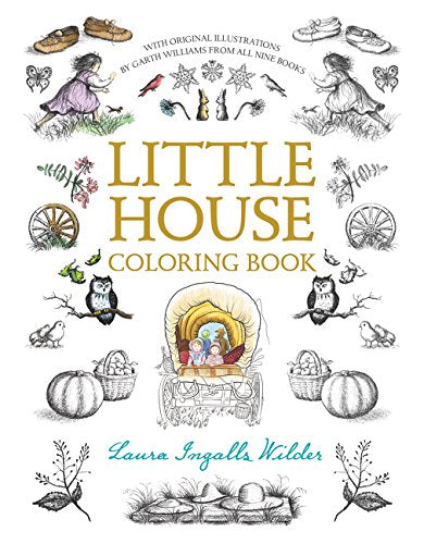 Little House Coloring Book : Coloring Book for Adults and Kids to Share