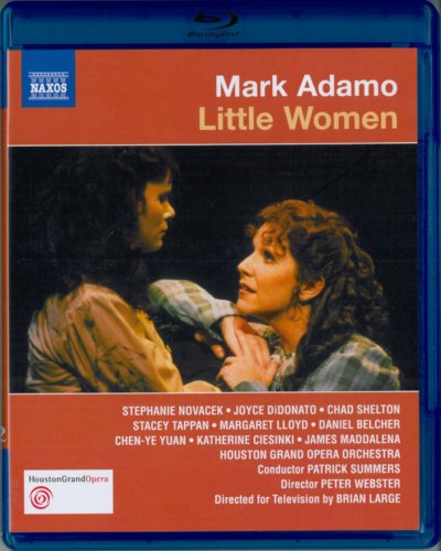 Blu-ray case for "Little Women" opera with two women in period clothing.