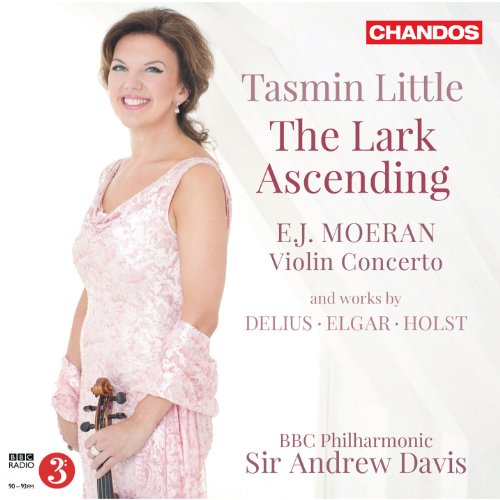 CD cover featuring violinist Tasmin Little and text details.