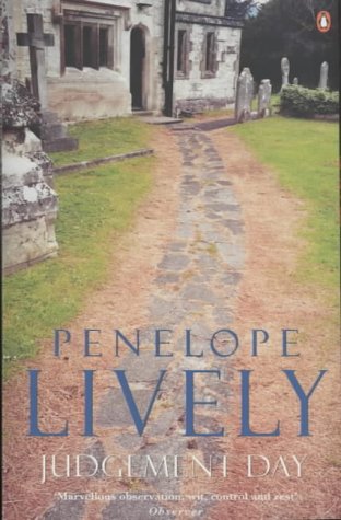 Book cover with a stone path leading to a church and graveyard.