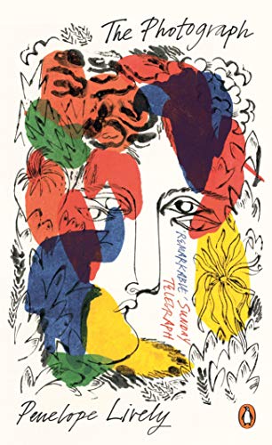 Book cover: abstract face illustration with colorful shapes and black lines.