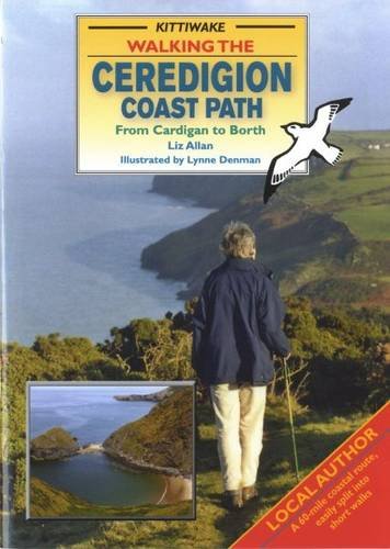 Book cover depicting a coastal path, a walker, and a seagull.