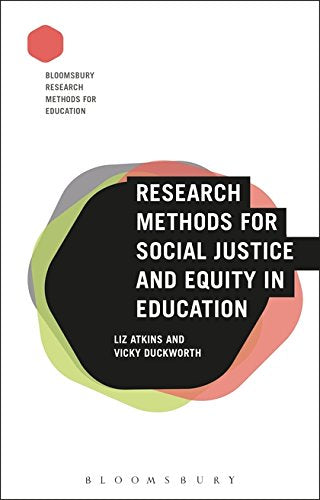Book cover: "Research Methods for Social Justice and Equity in Education.