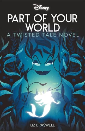 Book cover showing a white silhouette of Ariel against a large, dark Ursula shadow.