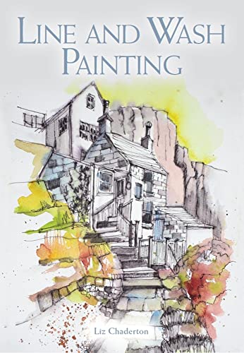 Book cover: watercolor and ink painting of stone cottages and landscape.