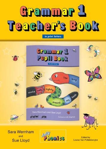 Cover of "Grammar 1 Teacher's Book" with illustrated pupil book image.