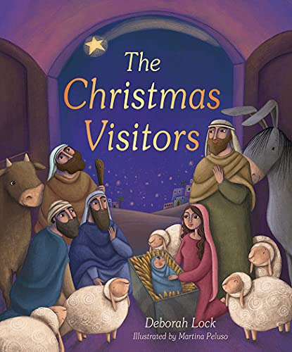 Book cover depicting the Nativity scene with Mary, Joseph, and shepherds.