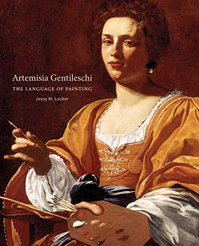 Book cover featuring Artemisia Gentileschi’s self-portrait as a painter.