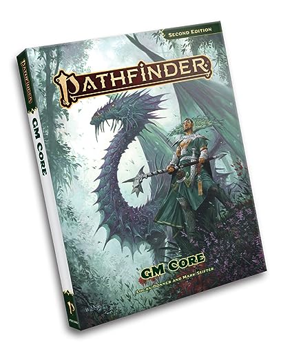 Pathfinder RPG Game Master Core Rulebook, second edition, with dragon art.