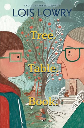 Book cover illustration featuring a young girl and an older woman facing each other.
