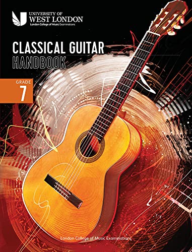 Classical guitar handbook cover, Grade 7, London College of Music.