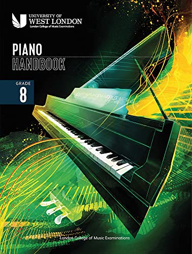 Piano handbook cover, Grade 8, London College of Music Examinations.