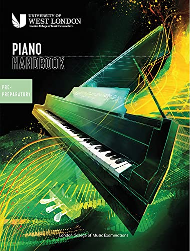 London College of Music Piano Handbook cover, featuring a piano image.