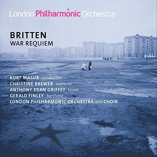 CD cover for Britten’s War Requiem, featuring a bleak urban landscape.