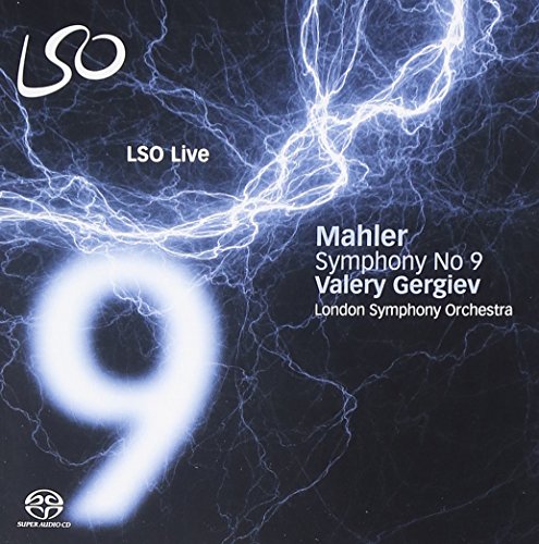 CD cover for Mahler’s Symphony No. 9 with lightning bolt imagery.
