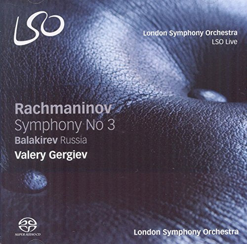 CD cover for Rachmaninov’s Symphony No. 3 by the London Symphony Orchestra.