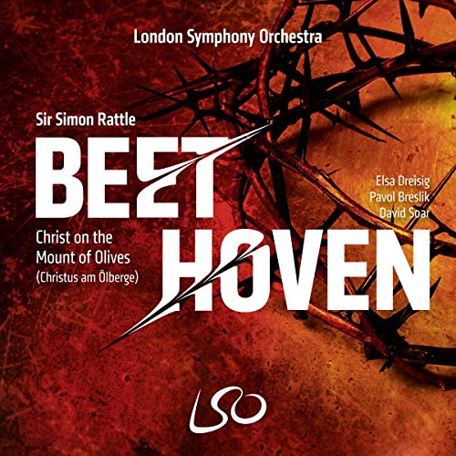 CD cover for Beethoven’s “Christ on the Mount of Olives” with thorns.