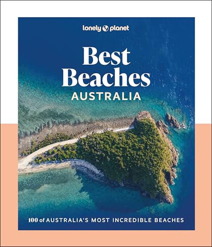 Book cover featuring an aerial view of a lush green Australian coastline and beach.