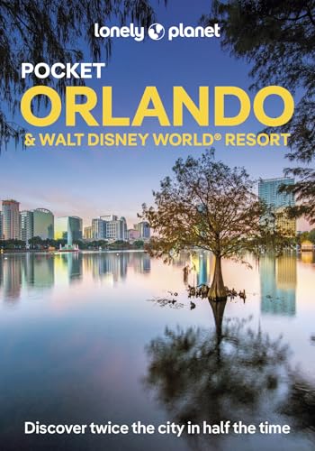 Lonely Planet travel guide cover for Orlando & Walt Disney World Resort.