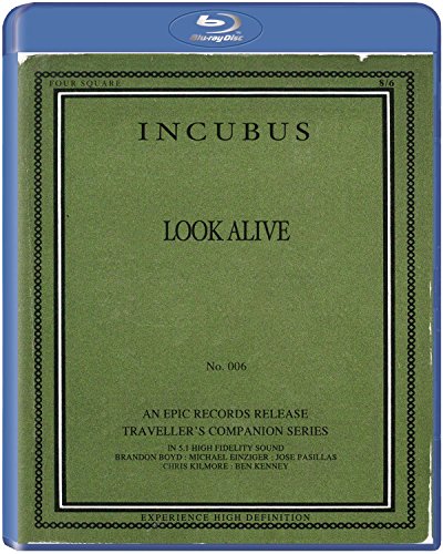 Blu-ray case for "Look Alive" with green cover and gold text.