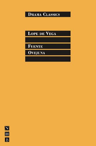 Orange book cover with black text: "Fuente Ovejuna" by Lope de Vega.