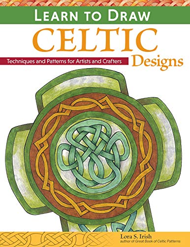 Book cover featuring a Celtic knot design in shades of green and brown.