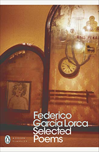 Book cover: “Selected Poems” by Federico García Lorca, with a mirror image.