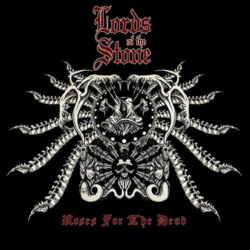 CD cover for "Lords Of The Stone - Roses For The Dead" with skull imagery.