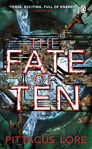 Book cover: “The Fate of Ten” with red title and industrial imagery.