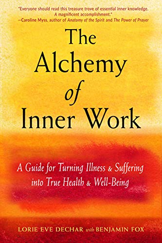 Book cover: "The Alchemy of Inner Work" with orange and yellow hues.
