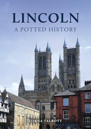 Book cover featuring Lincoln Cathedral and historic buildings.