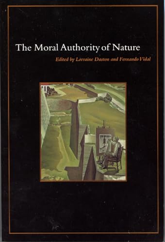 Book cover: “The Moral Authority of Nature” with abstract landscape art.