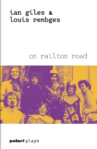 Book cover with a group portrait in purple and yellow tones.