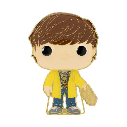Enamel pin of Chunk from The Goonies, stylized as a POP! figure.