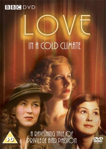 DVD cover for “Love In A Cold Climate” featuring three women.