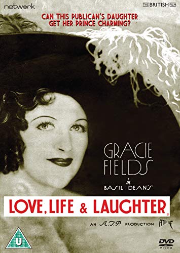 Black and white photo of a woman in a large hat on DVD cover.