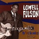 Lowell Fulson album cover featuring a portrait of the blues guitarist.