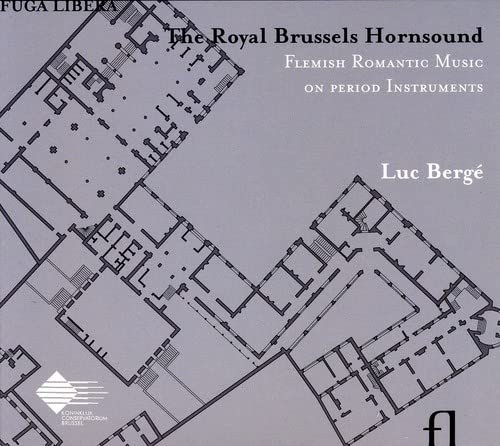 CD cover for “The Royal Brussels Hornsound” by Luc Bergé.