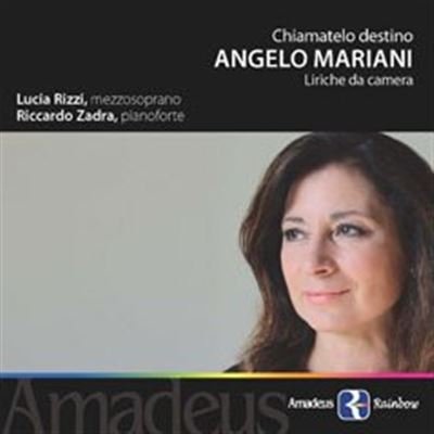 CD cover featuring a portrait of Lucia Rizzi, a mezzo-soprano.