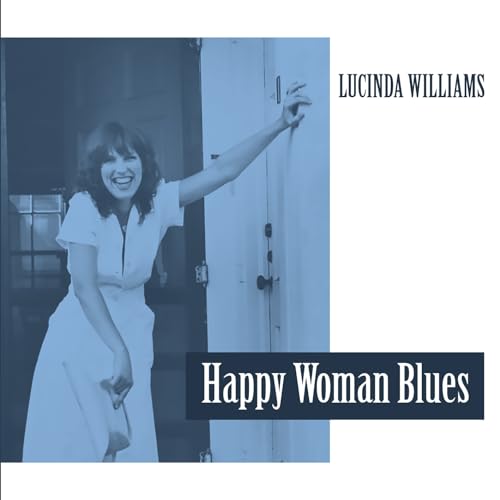 Lucinda Williams album cover, a woman smiling in a doorway.