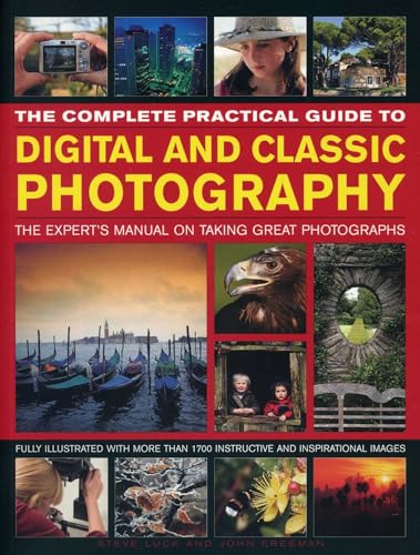 Photography guide book cover with diverse images and red title text.