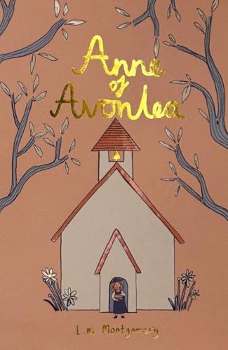Classic novel cover with Anne Shirley, green background, and ornate gold or brown text.