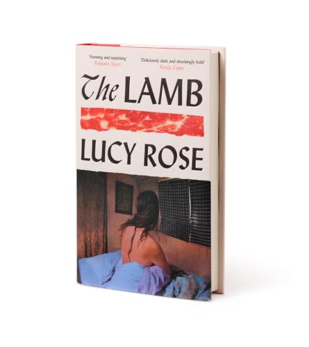Book cover for The Lamb by Lucy Rose featuring a woman in bed.