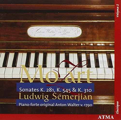 CD cover featuring a vintage piano keyboard and "Mozart" text.