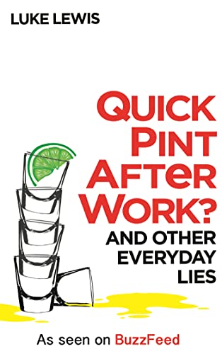 Book cover: red title, stacked glasses with lime, and black text.