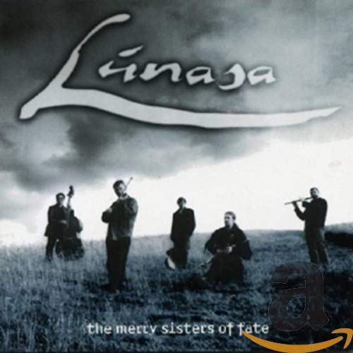 Five musicians stand in a grassy field under a cloudy sky on this CD cover.